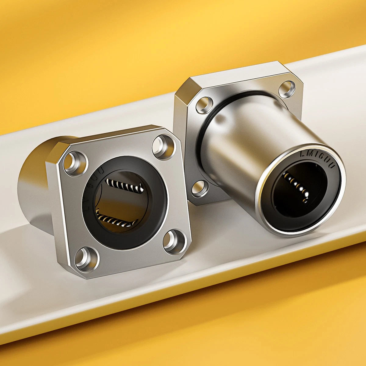 LMK6UU-LMK60UU,6-60mm Linear Square Flange Mount Bearing Linear Bushing Bearings