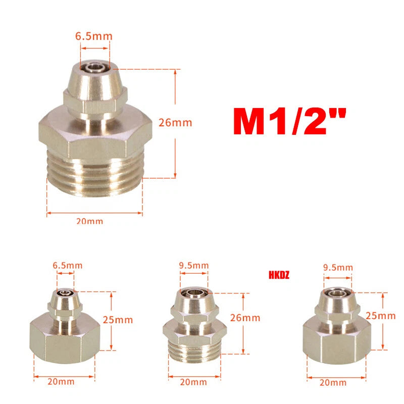 Brass Faucet Adapters Purifier Aerator Water Female Male Fittings Tap Connector