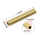 Brass Round Tube Pipe Hollow Spacers Standoff Bush Wall Thickn 0.5mm Many Sizes