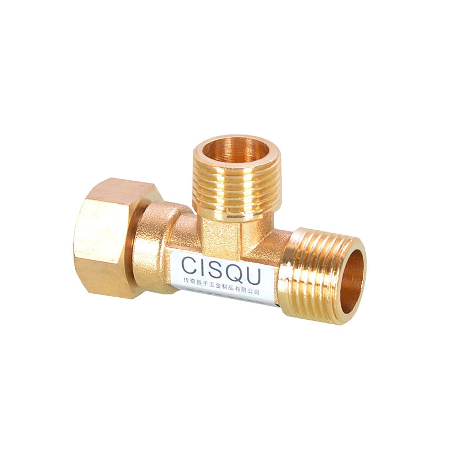 1/2" BSP Brass Pipe Fittings – Elbow, Tee & Union Coupler