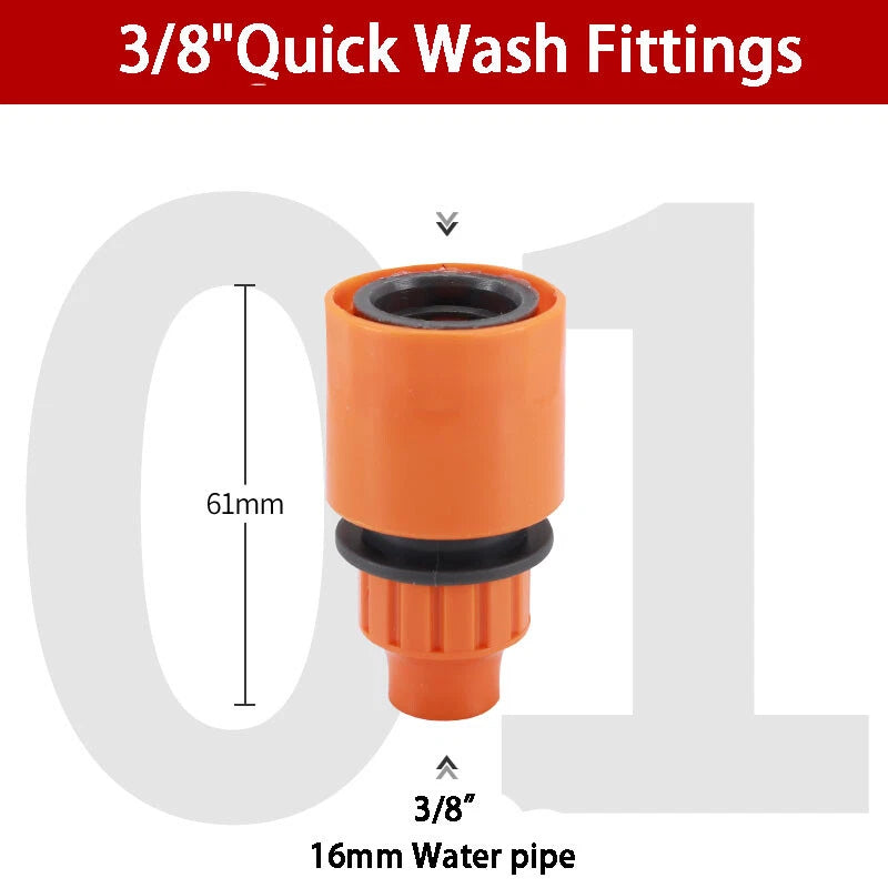 Tap Hose Connector Universal Fitting Attachment Hose Pipe Garden Water Connector