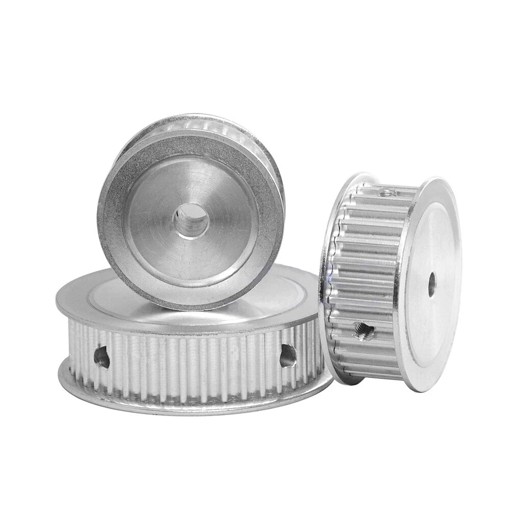 HTD-5M 12T-48T Timing Belt Pulley Pitch 5mm Without Step Drive Pulley Width 27mm
