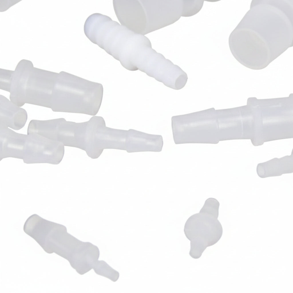 Straight Joiner Tubing Plastic Barbed Connector Pipe Hose Air Water 1.6mm - 25mm