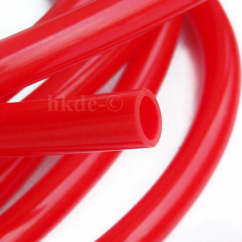 Silicone Rubber Vacuum Hose Food Grade Tube Pipe Fish Car Aquariums Air - Red