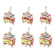 Heavy Duty Metal Toggle Switch – 15A 250VAC, 2/3/4/6 Pin, ON-OFF & ON-OFF-ON