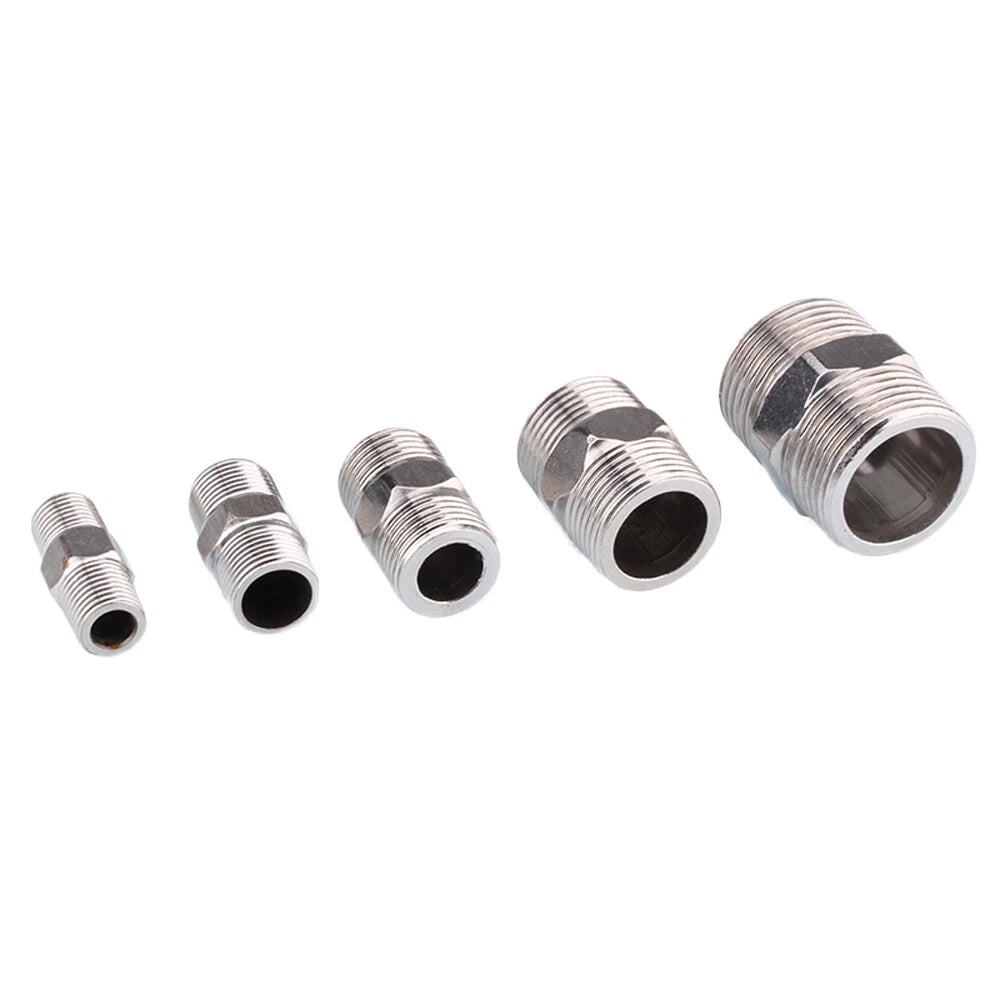 Stainless Steel 90° Elbow BSP Pipe Fittings — Female & Male Reducing Adapters