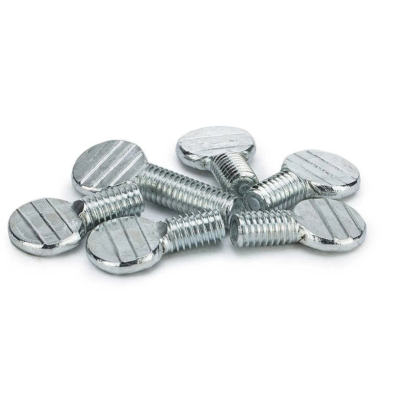 M5 M6 M8 Spade-head Thumb Screws Thumb Screw - Galvanized carbon steel