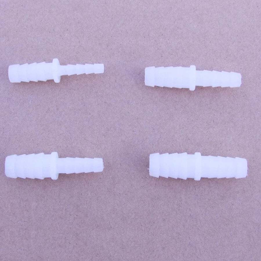 Straight Hose Barb Reducer Connector — Plastic Pipe Fitting 2.4–15.8mm