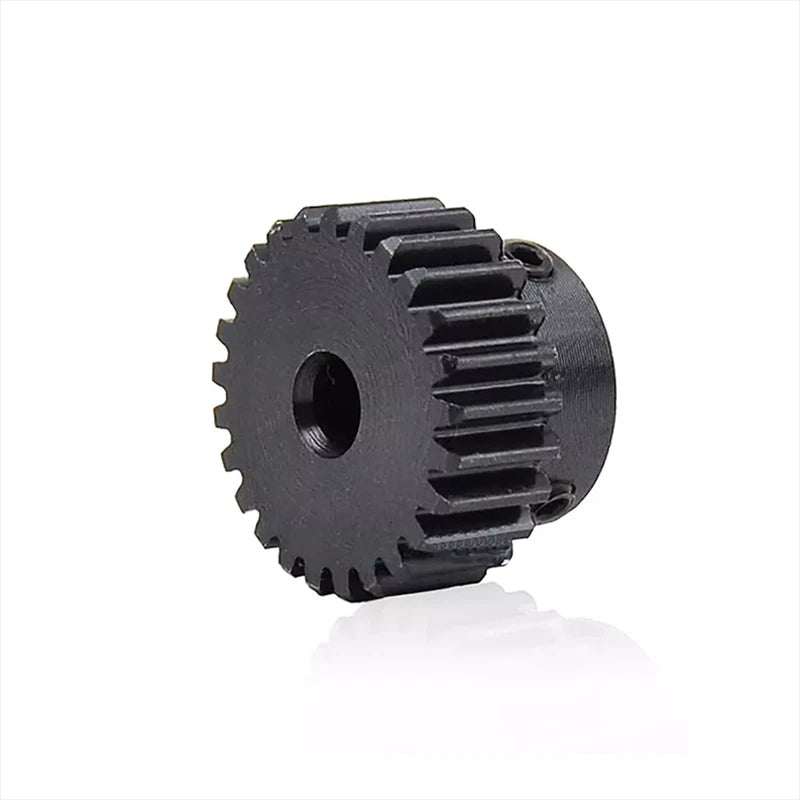 1 Module Spur Gear With Step 15-44 Teeth 45# Steel Pinion Gear Transmission Gear