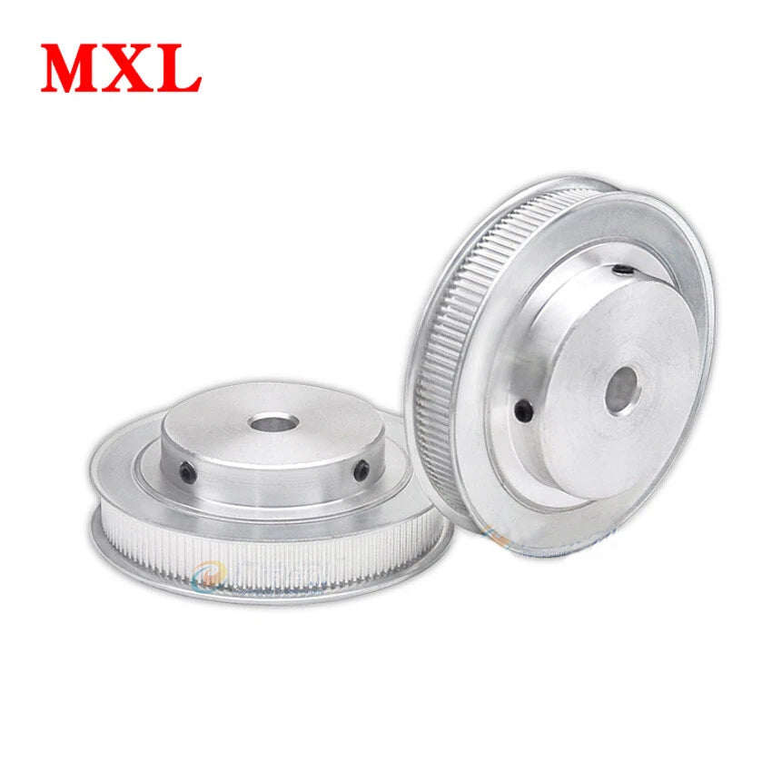 MXL 14-160Teeth Timing Belt Pulleys Pitch 2.032mm With Step For 10mm Width Belt