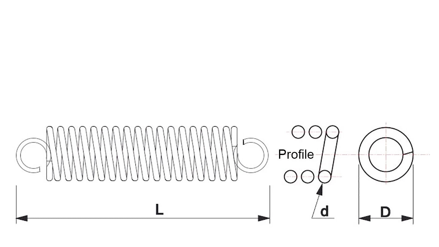 Compression Spring Small Various Sizes Up To 20mm Diameter Pressure Compressed