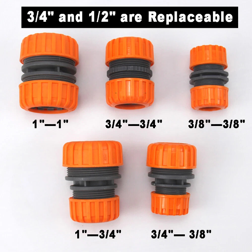 Garden Hose Quick Connector 12mm–25mm | Water Tap Adaptor Fitting