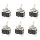 Double Pole Metal Toggle Switch 15A 250VAC – BEM-1221C