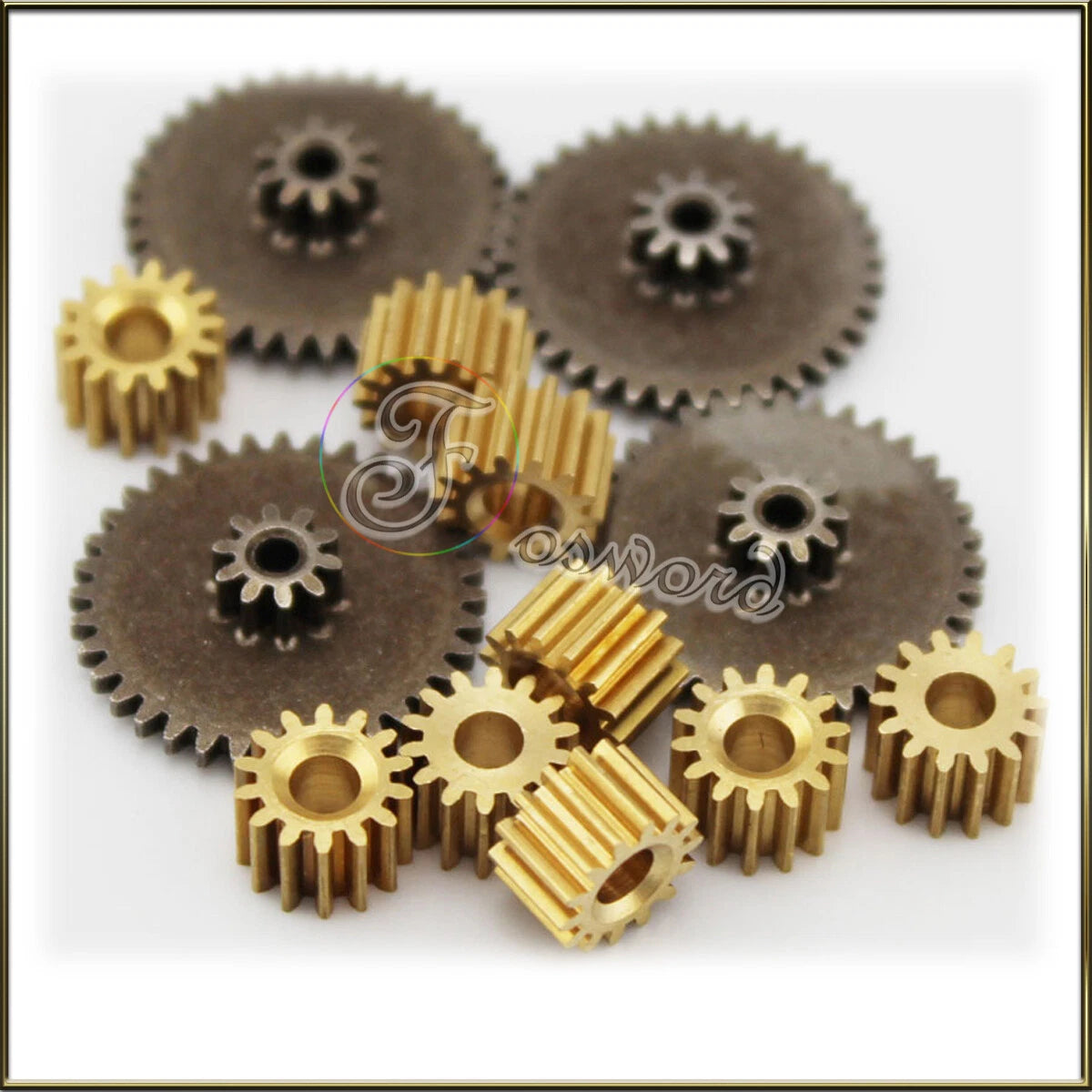 0.5 Mod Transmission Spur Gear 8-16Teeth Metal Brass RC Model Car Boat Toy Motor