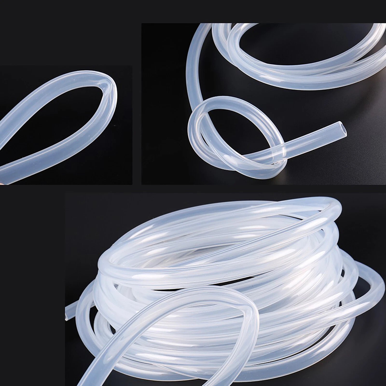 Clear PVC Tubing – Food Grade Flexible Plastic Hose for Air, Water, Aquarium & Pond