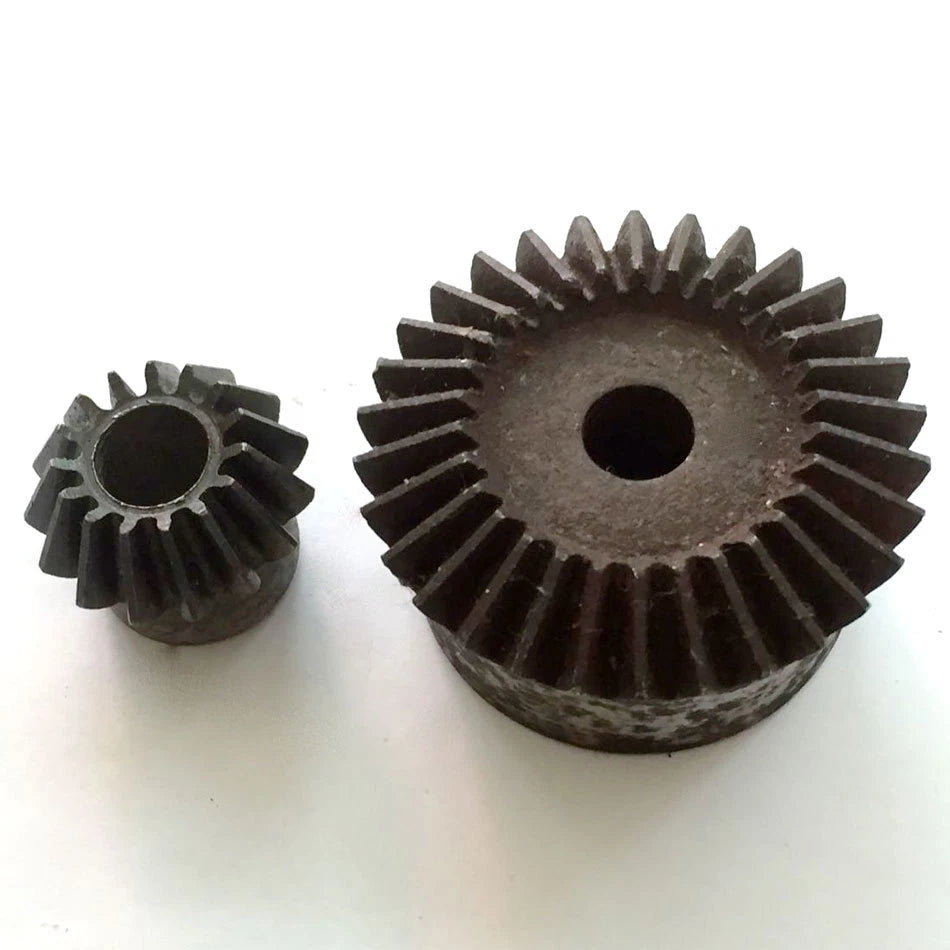 2Pcs Set 2.0 Mod Bevel Gear 90 Degree Pairing (15T + 30T) Metal Bevel Gear