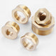 BSP Brass Reducing Hexagon Bush — Male to Female Thread Pipe Fittings