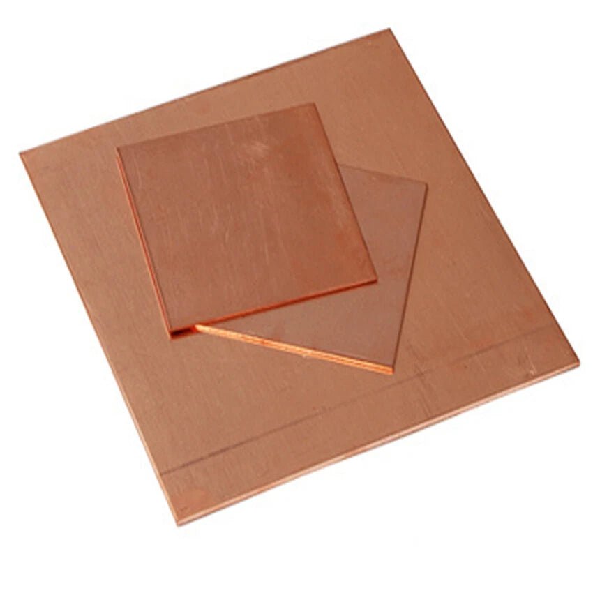 0.5mm to 6mm Thick T2 Pure Copper Plate/Sheet Copper Block Laser Cut Many Sizes - HomeDIYer