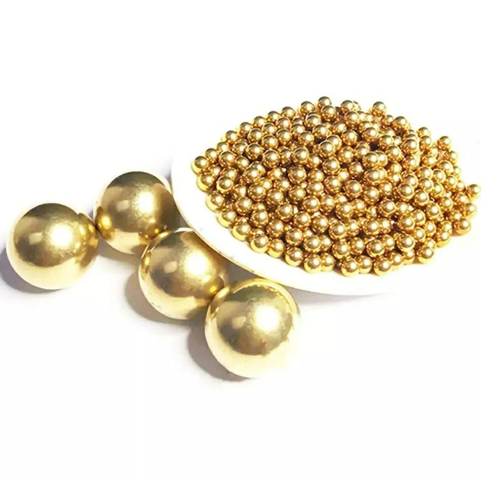 Precision Brass Ball Solid Copper Ball Pure Copper Beads 0.9mm~45mm Diameter - HomeDIYer