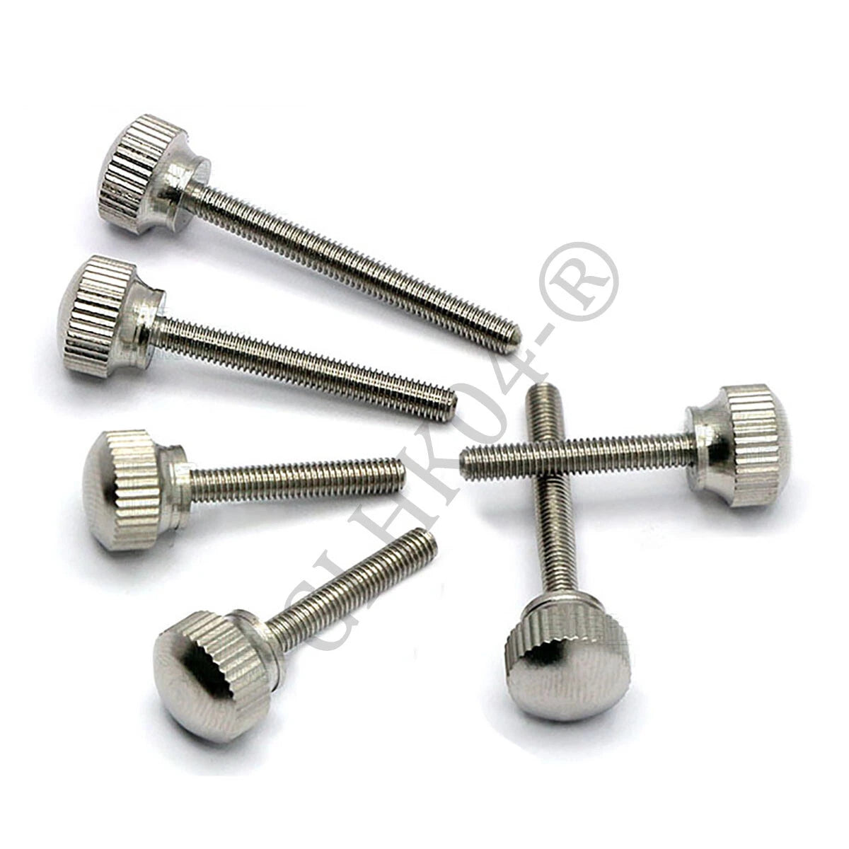 Stainless Steel M3 Thumb Screws High head Knurled Screw Bolts 18/25/30mm