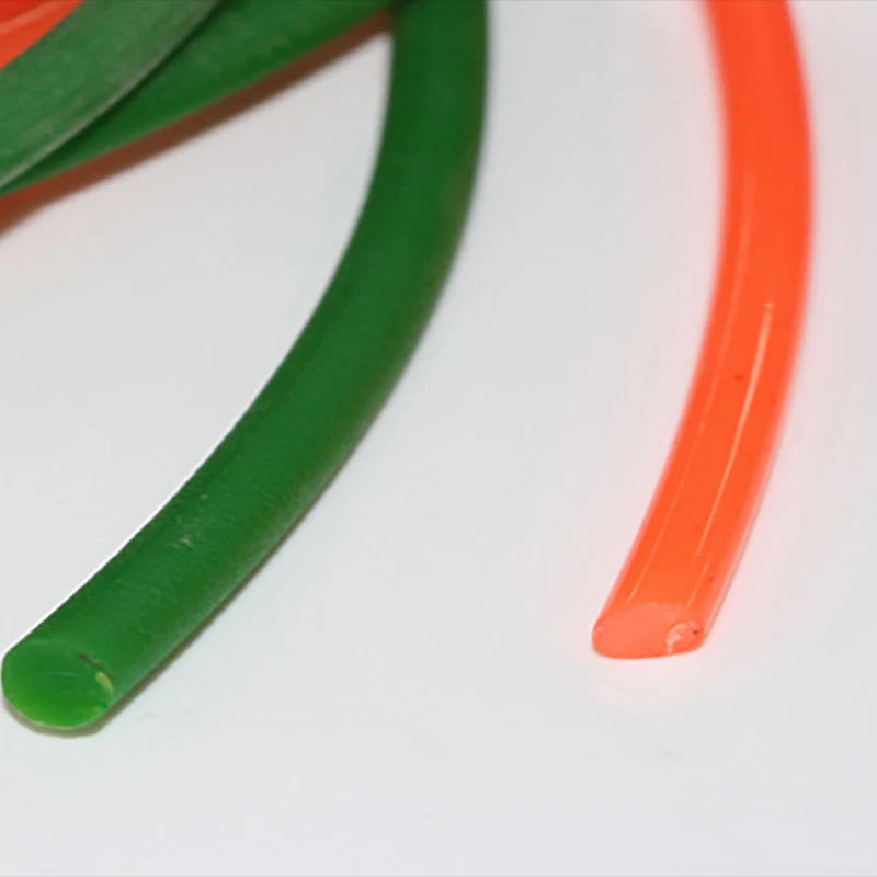 Green PU Round Drive Belt — Polyurethane Transmission Belt, Ø1.5mm to 18mm