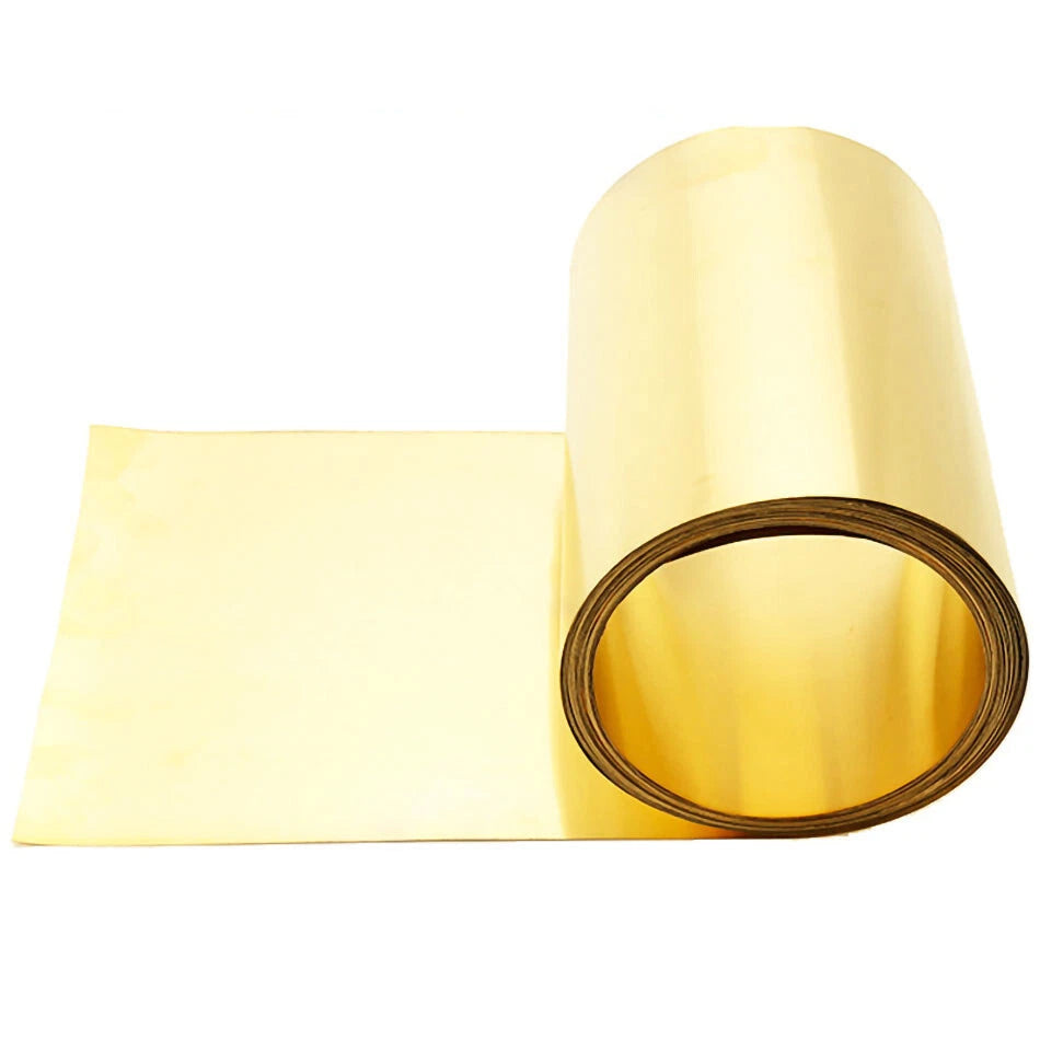 0.01mm to 1mm Thickness Brass Sheet/Brass Foil/Brass Tape 102 Sizes Available