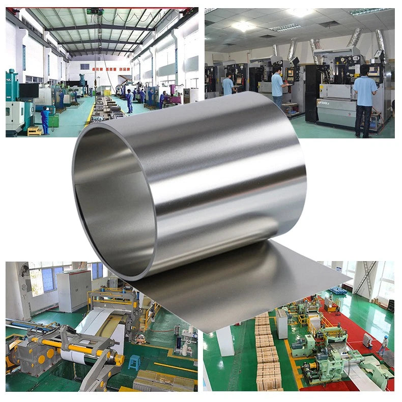 304 Stainless Steel Flat Bar Metal Strip Sheet Foil Band Roll 10mm - 300mm Width