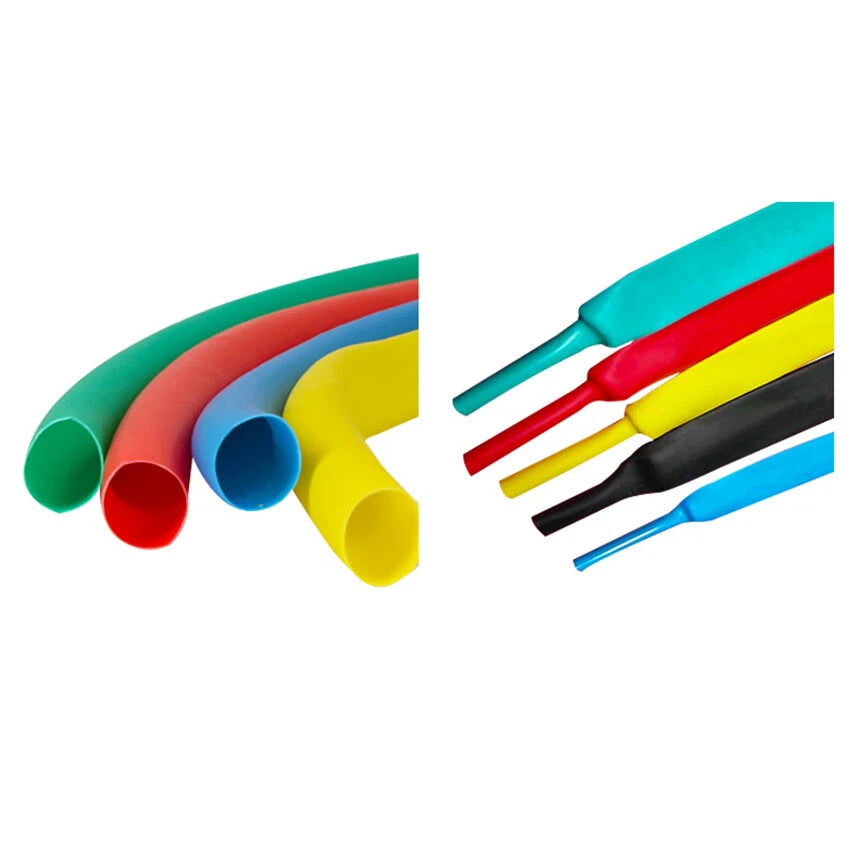 Colored Heat Shrink Tubing 2:1 — φ11mm to φ15mm, 7-Color Wire Sleeving Kit