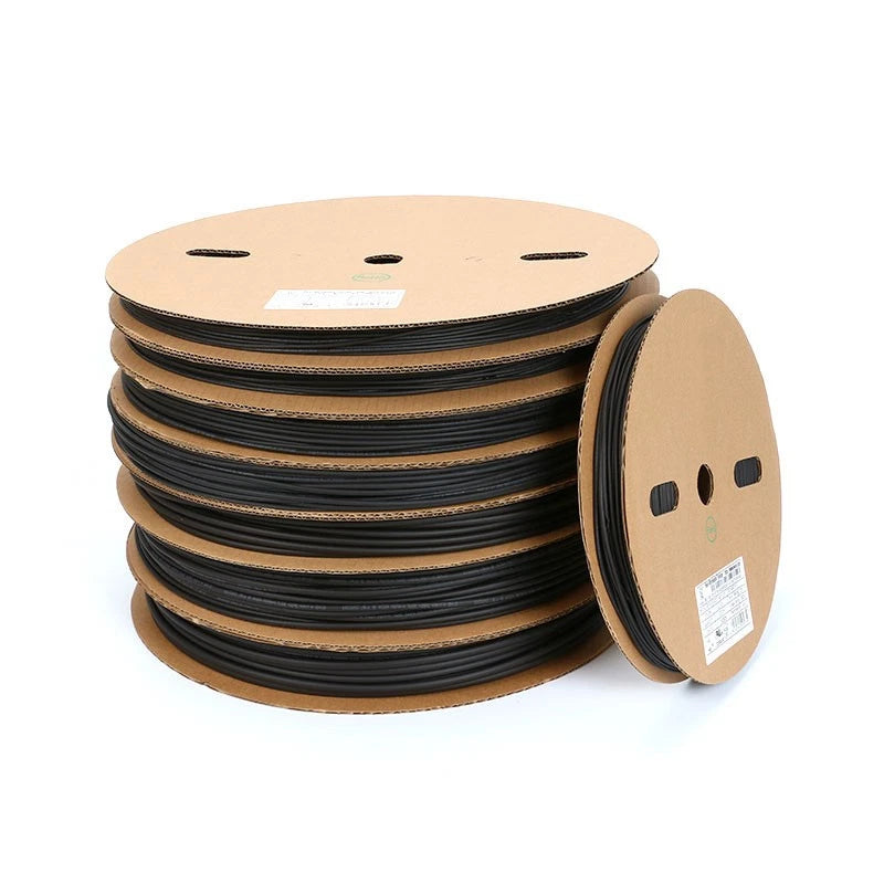 2:1 Heat Shrink Tubing Roll — Black, Red & Clear, 0.6mm to 30mm
