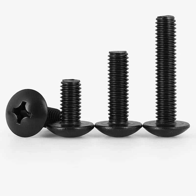 Truss Head Phillips Machine Screws Zinc Plated M4 M5 M6 Metric Carbon Steel
