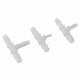 Plastic Hose Tee Reducer Connector — T-Piece Vacuum Pipe Joiner for Air & Water