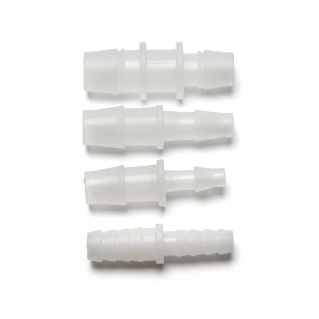 Straight Reducer Hose Joiner — Plastic Pipe Tube Connector for Air & Water