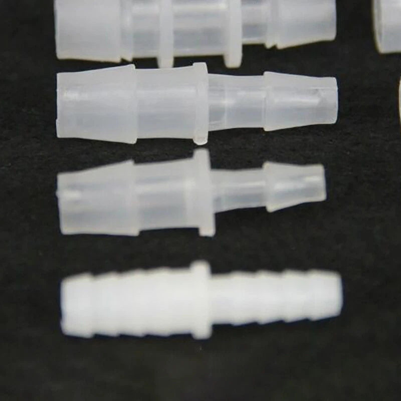 Straight Reducer Hose Joiner — Plastic Pipe Tube Connector for Air & Water