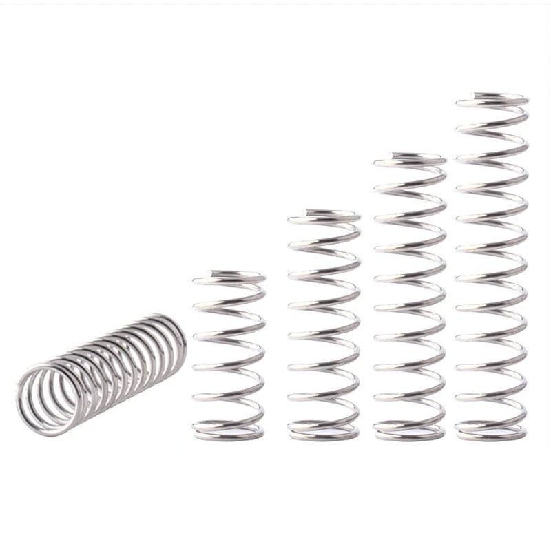 Compression Spring Stainless Steel 2mm WireDia 15-16mm OD Small Pressure Springs