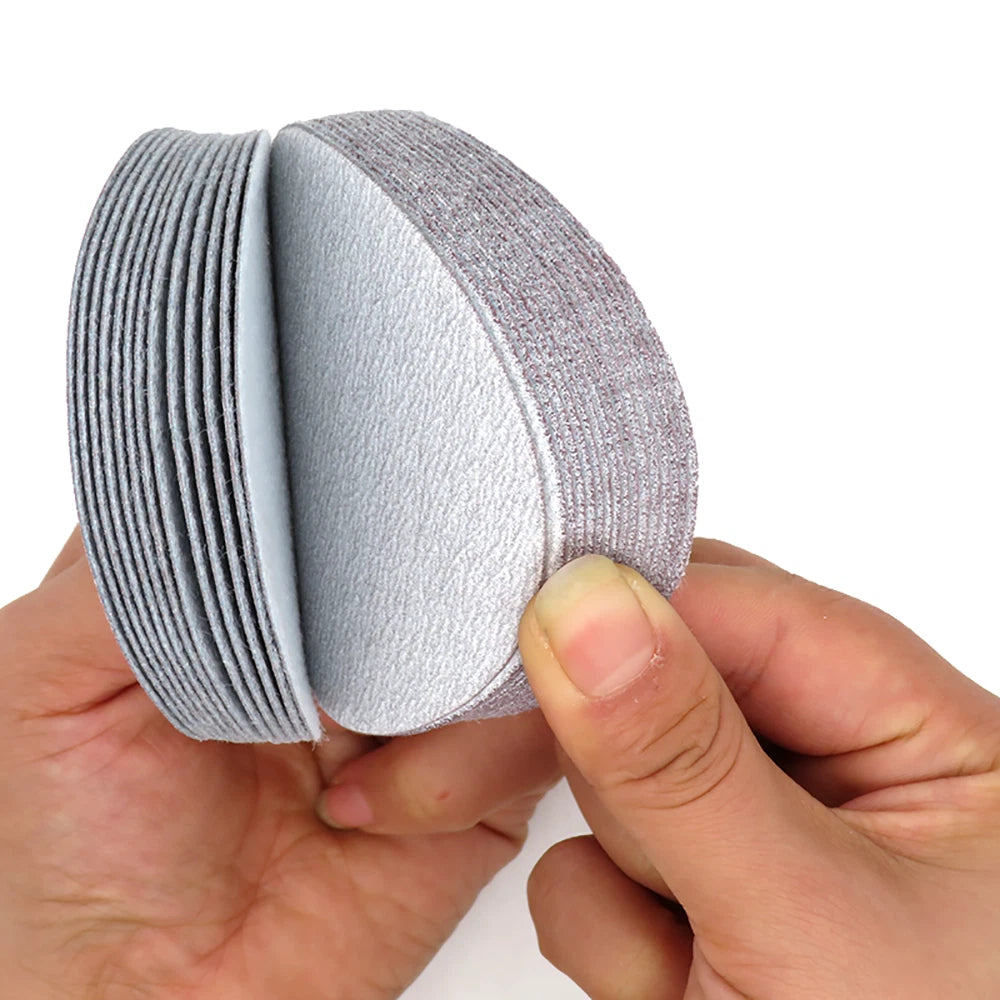 75mm 60-1200 Grit Dry Sanding Discs 3 Inch Hook and Loop Abrasive Sandpaper Pads