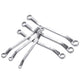 1Pc Double Head Ring Spanner Wrench Set 8pc 5.5mm-27mm Metric Ring Deep Offset