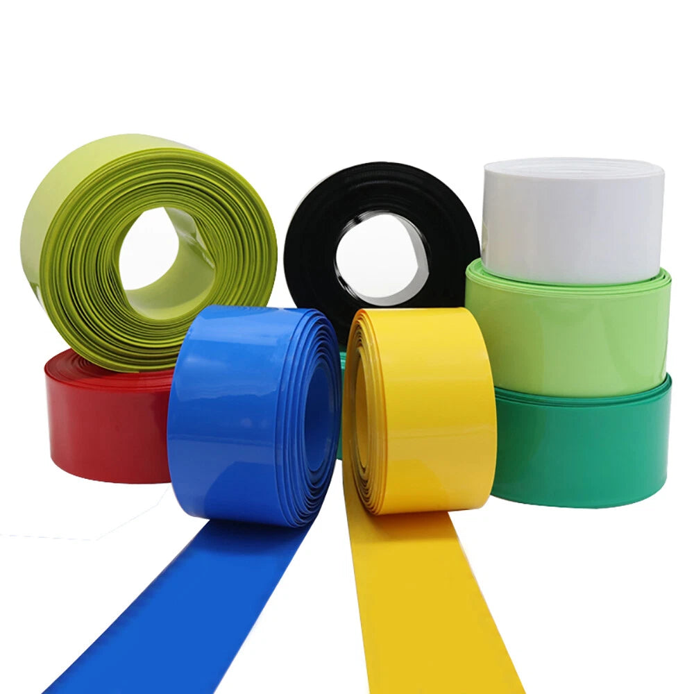 PVC Heat Shrink Tubing 40mm–103mm | RC Battery Pack & Wire Insulation