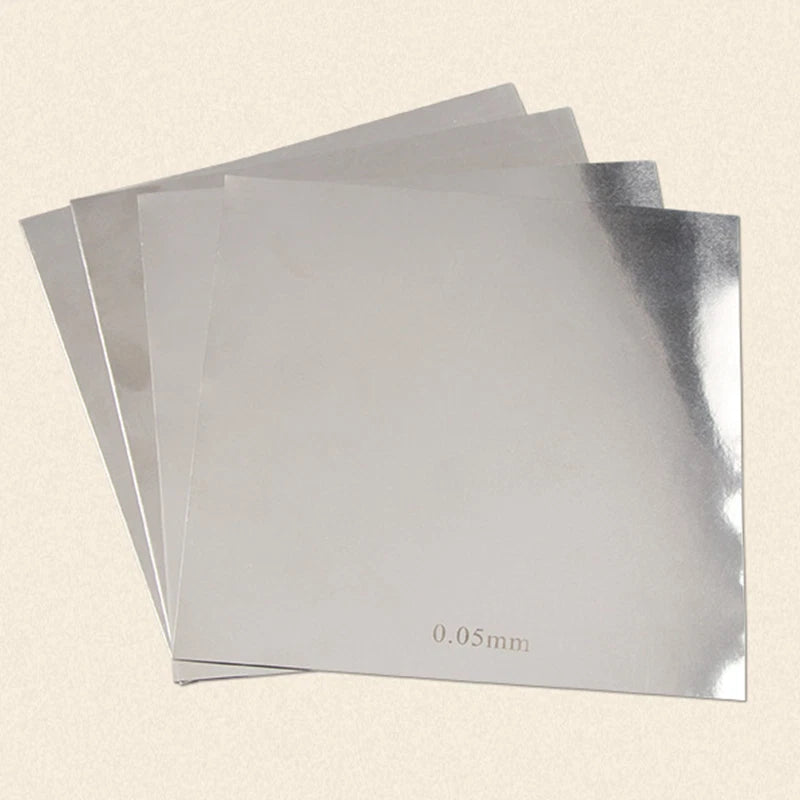 301 Stainless Steel Sheet Plate 100*100/100*300/100*500/200*300mm Thk:0.01-0.45
