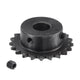 1/4" (04C) 25H Roller Chain Sprocket 45# Steel 9T-30T Tooth 15mm Thick