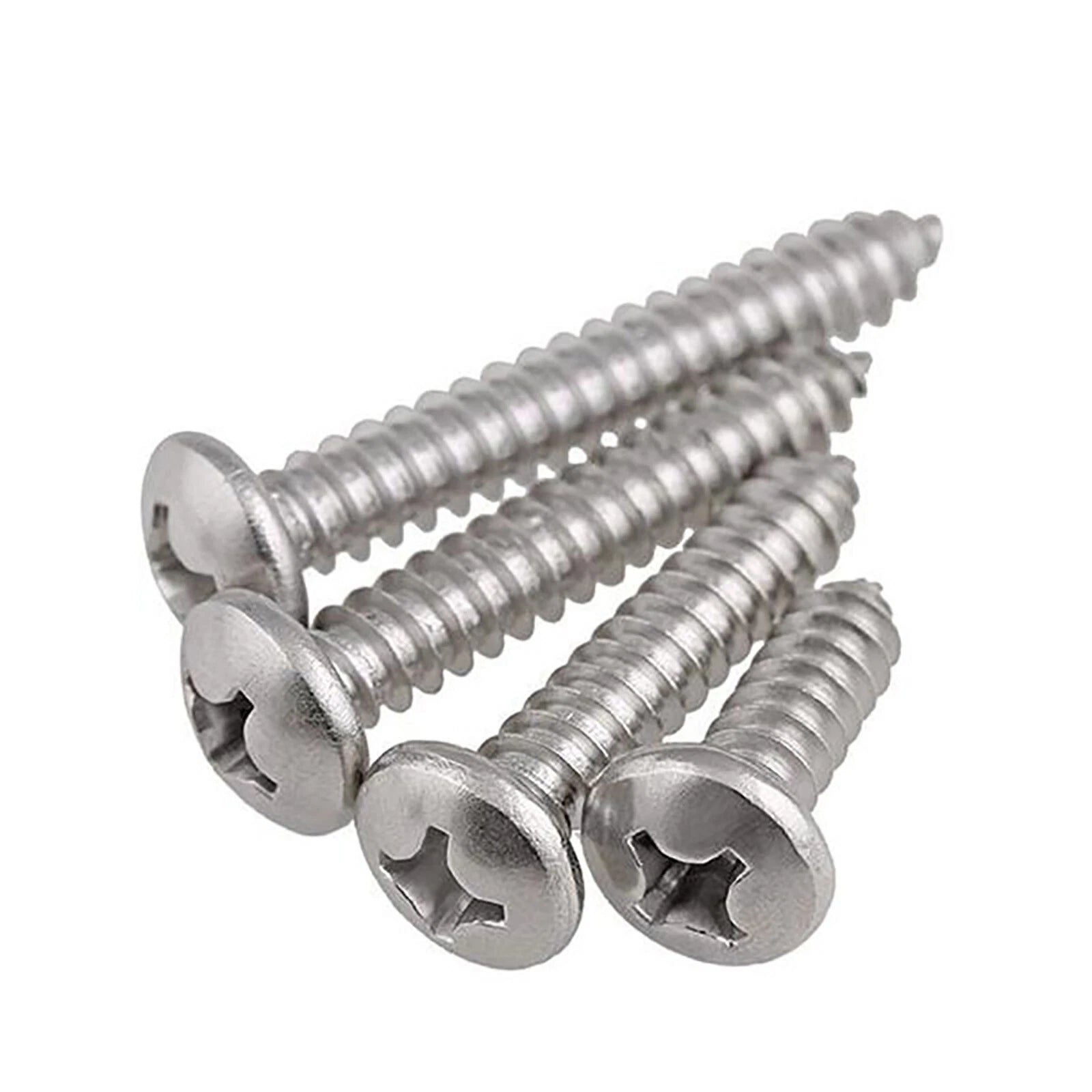 M3 M4 M5 Pan Head Self Tapping Screws – 201 Stainless Steel