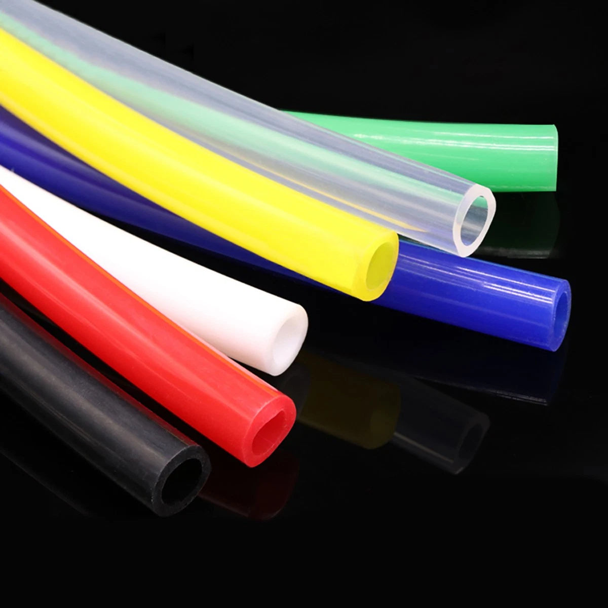 Food Grade Silicone Tubing 3/16" ID x 5/16" OD — Flexible Rubber Hose for Beer, Milk & Beverage Transfer