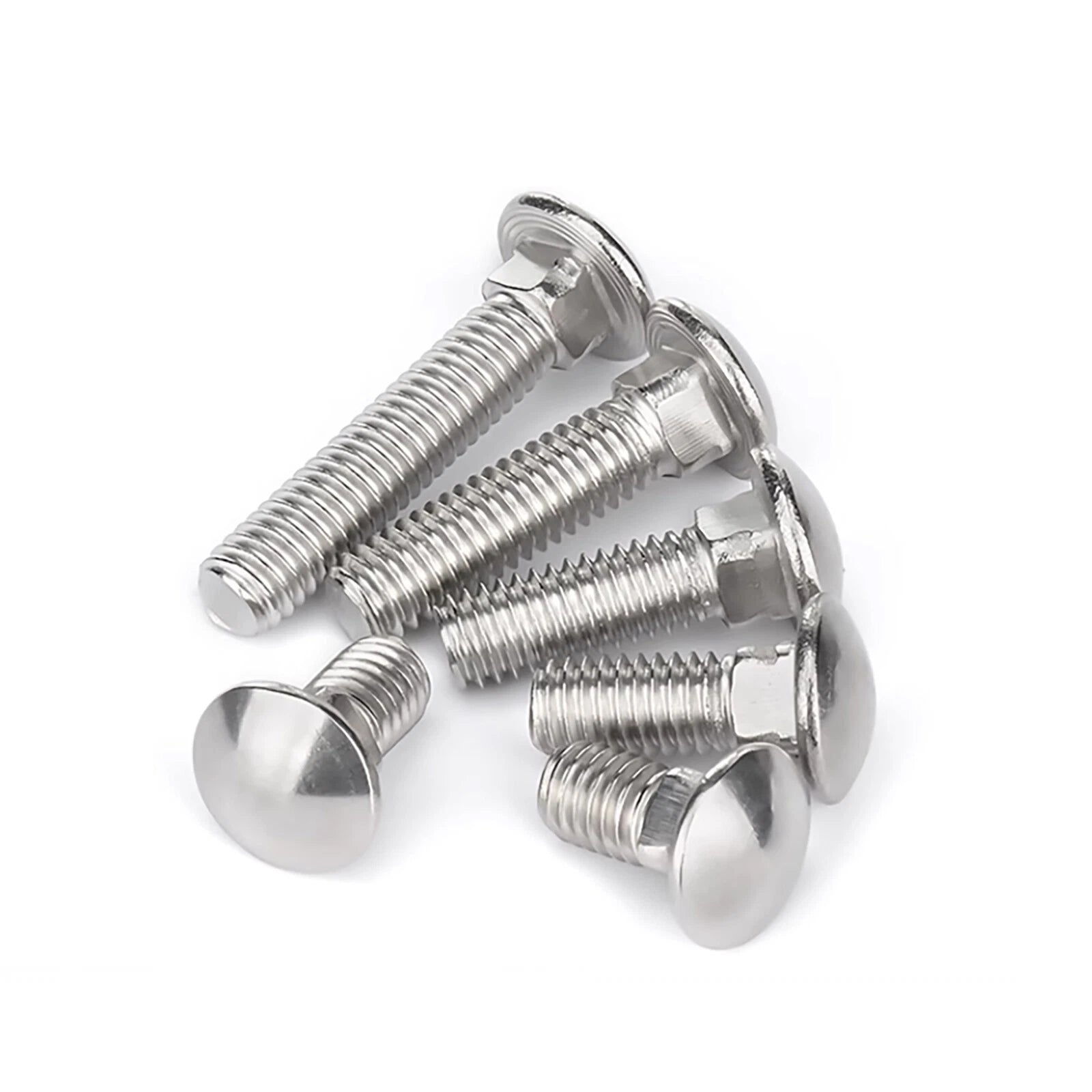A2 Stainless Steel Cup Square Carriage Bolts (Coach Bolts) — M4 M5 M6 M8