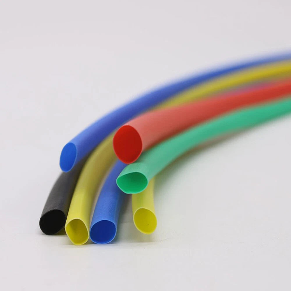 3.5mm Heat Shrink Tubing 2:1 Ratio — Electrical Wire Sleeving, 7 Colors, 1m–100m