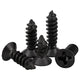 M2 M2.3 M2.6 M3 Flat Head Phillips Self Tapping Screws – Black Zinc Carbon Steel