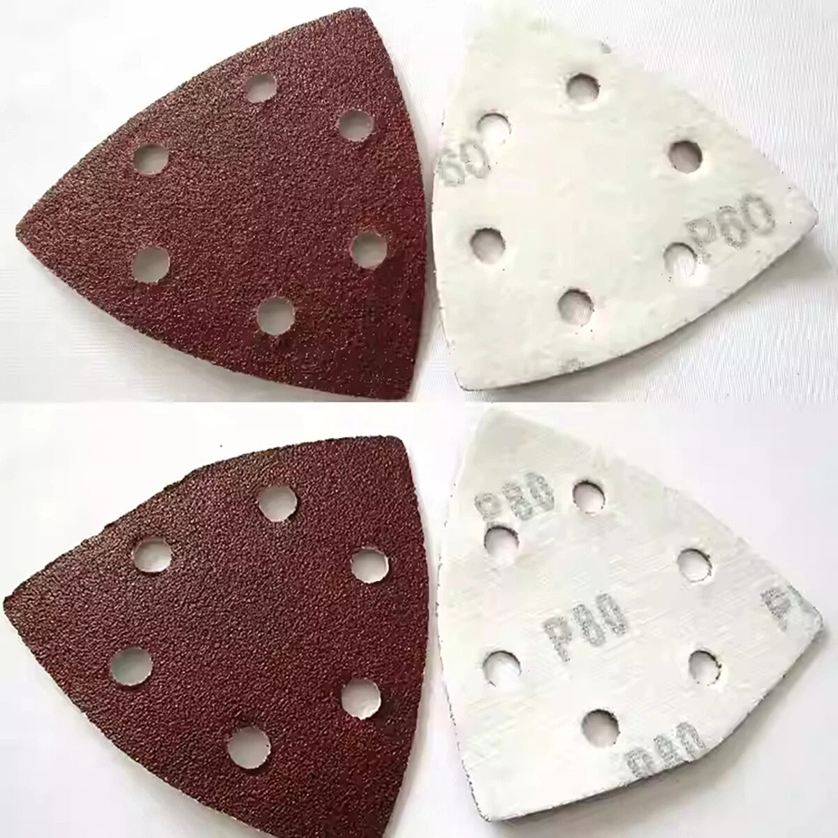 90x90x90mm 6 Holes Mouse Sanding Sheets 40-2000 Grit Mouse Palm Sander Sandpaper