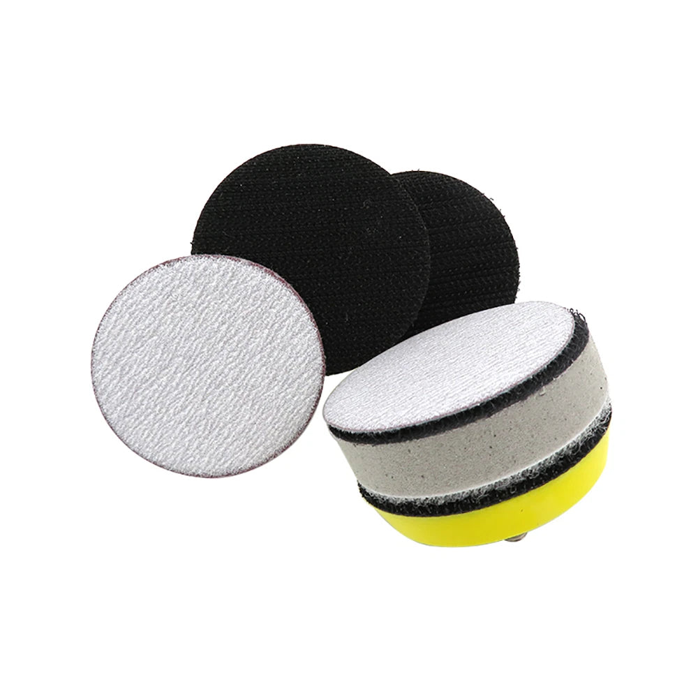 50mm Dry Sanding Discs 2 Inch Hook and Loop Abrasive Sandpaper Pads 60-1200 Grit