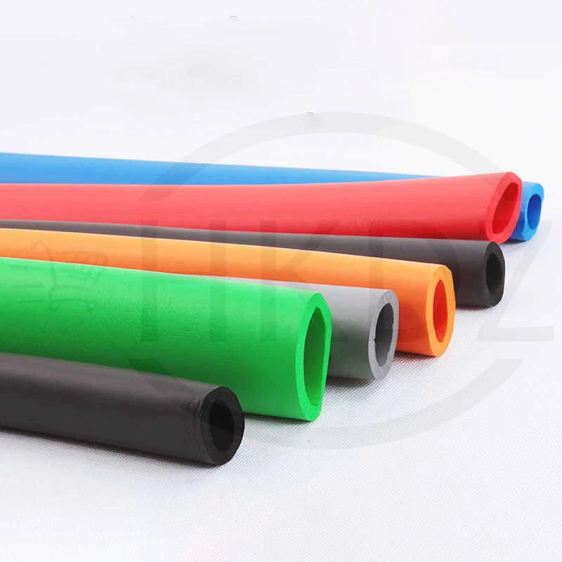 Fitness Equipment Handle Bar Thermal Insulation NBR Rubber Pipe Sponge Foam Tube