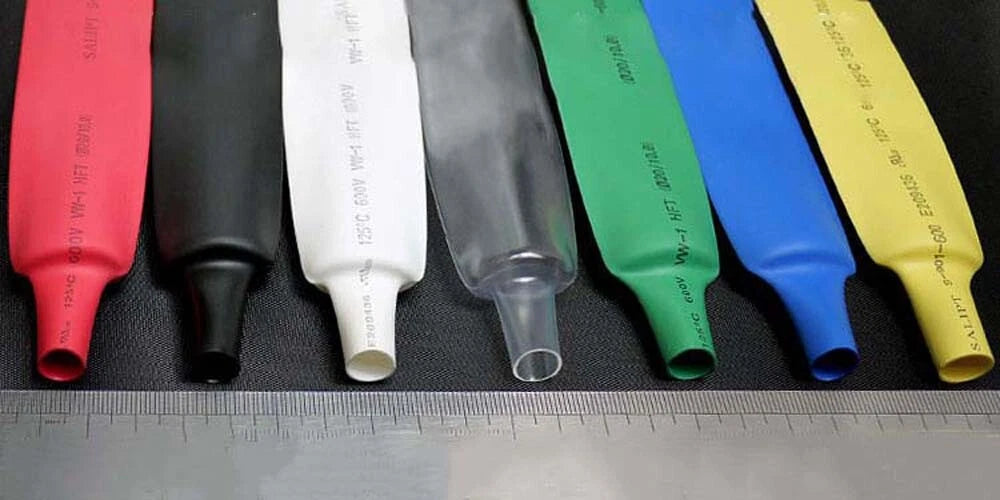 2:1 Heat Shrink Tubing — Φ16mm to Φ210mm, Multiple Colors, 1M & 5M Lengths