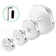 U-Grooved Pulley PU Belt Pulleys Aluminum Without Step Width 5/6/8mm OD 20-80mm