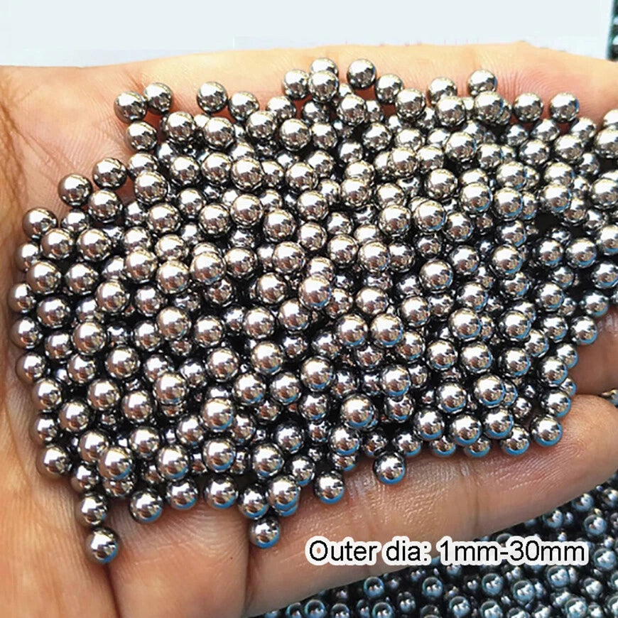 Durable 304 Stainless Steel Ball Bearings 1.5 2.5 3.5 4.5 5.556 6.5 8.5 9.525mm